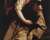 St Francis and the Angel - 奥拉齐奥·杰特斯基